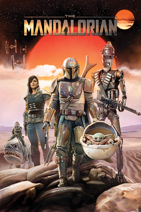 Star Wars: The Mandalorian Poster Group 89 - Officially licensed merchandise.