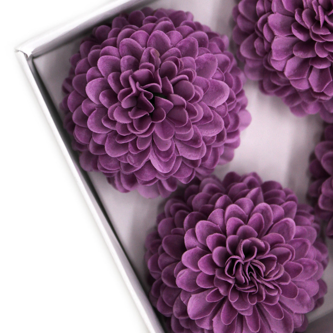 Craft Soap Flower - Small Chrysanthemum - Purple