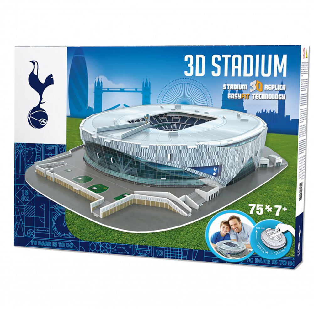 Tottenham Hotspur FC 3D Stadium Puzzle - Officially licensed merchandise.