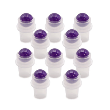 Gemstone Roller Tip for 5ml Bottle - Amethyst