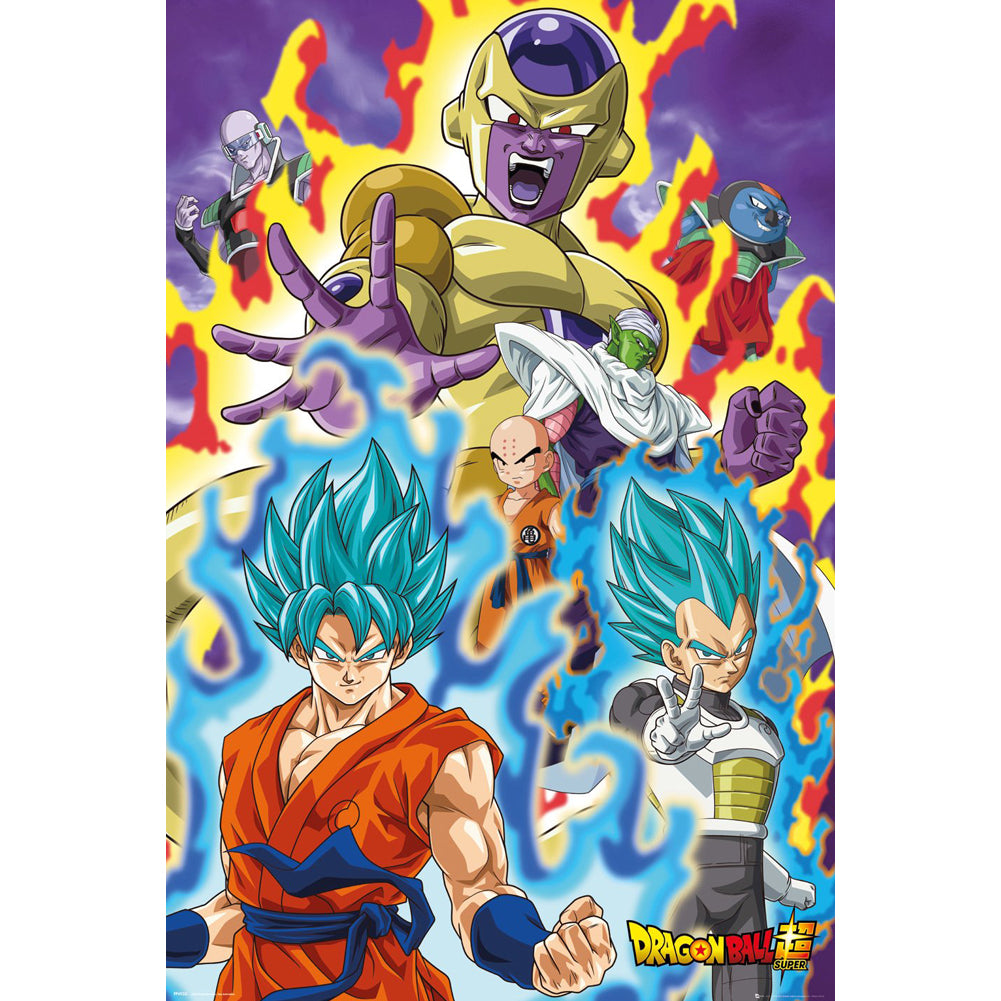 Dragon Ball Super Poster God Super 88 - Officially licensed merchandise.