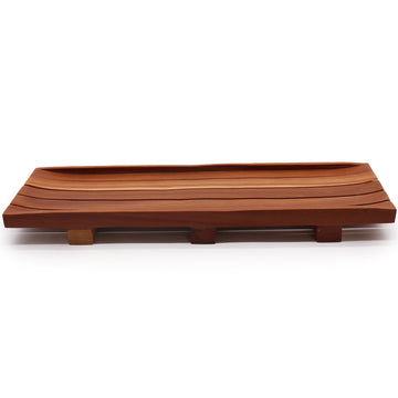 Large Soap Loaf Mahogany Tray