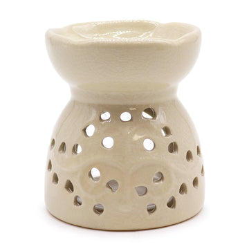 Tree of Life Oil Burner - Ivory