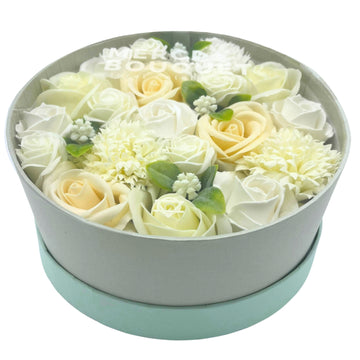 Round Box - Wedding Blessings - White & Ivory