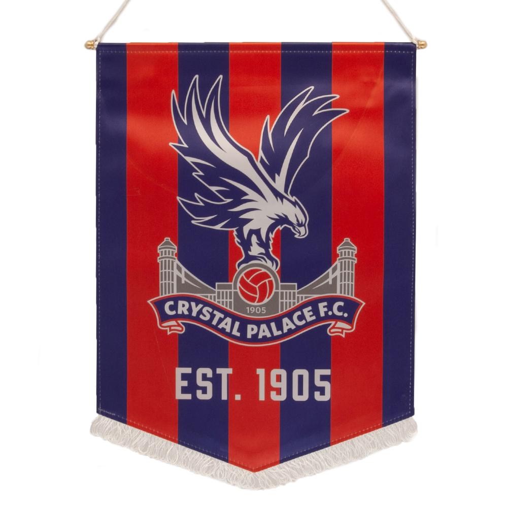 Crystal Palace FC Large Crest Pennant - Officially licensed merchandise.