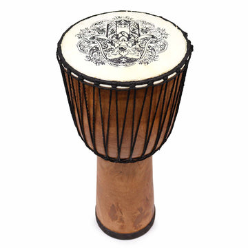 Hamsa Wide Top Djembe Drum - 50cm