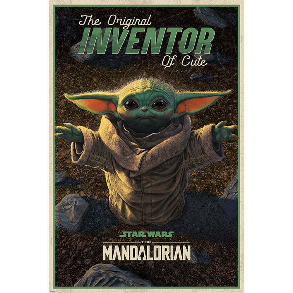 Star Wars: The Mandalorian Poster Inventor of Cute 174 - Officially licensed merchandise.