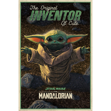 Star Wars: The Mandalorian Poster Inventor of Cute 174 - Officially licensed merchandise.