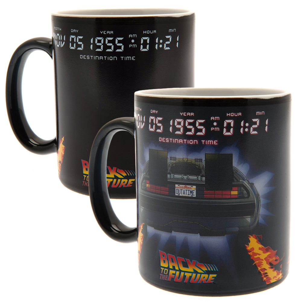 Back To The Future Heat Changing Mug - Officially licensed merchandise.