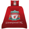 Liverpool FC Single Duvet Set GR - Officially licensed merchandise.