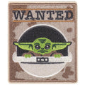 Star Wars: The Mandalorian Iron-On Patch Wanted - Officially licensed merchandise.