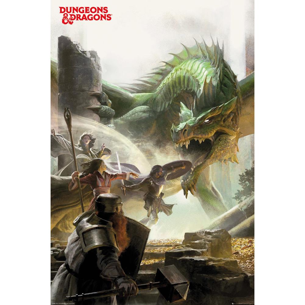 Dungeons & Dragons Poster Adventure 109 - Officially licensed merchandise.