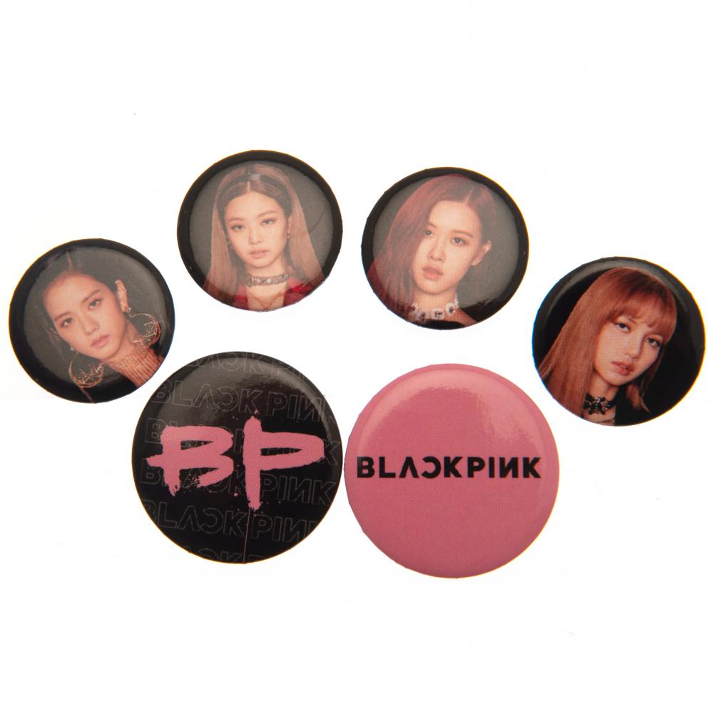 Blackpink Button Badge Set - Officially licensed merchandise.
