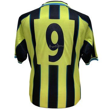 Manchester City FC Dickov Signed Shirt - Officially licensed merchandise.