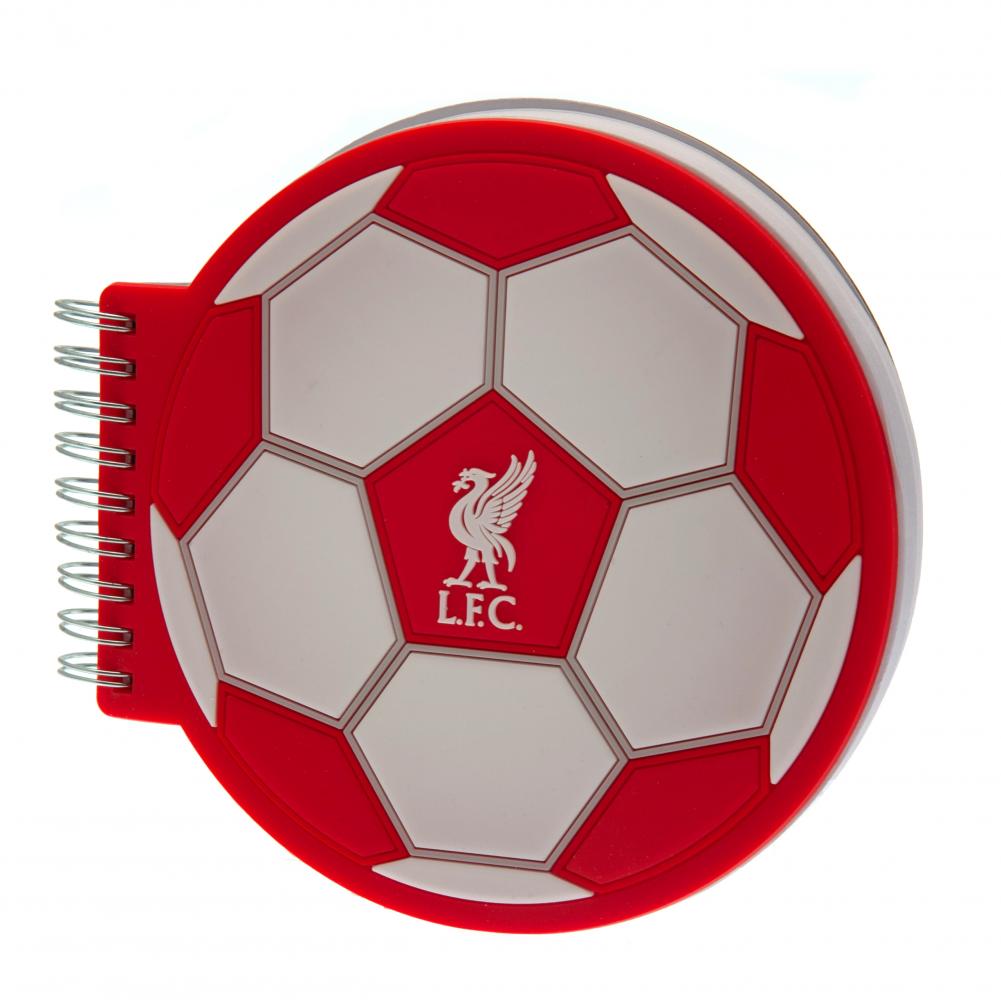 Liverpool FC 3D Football Notebook - Officially licensed merchandise.