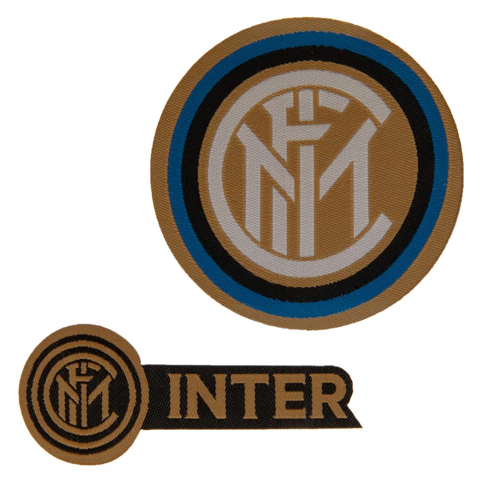 FC Inter Milan Twin Patch Set - Officially licensed merchandise.