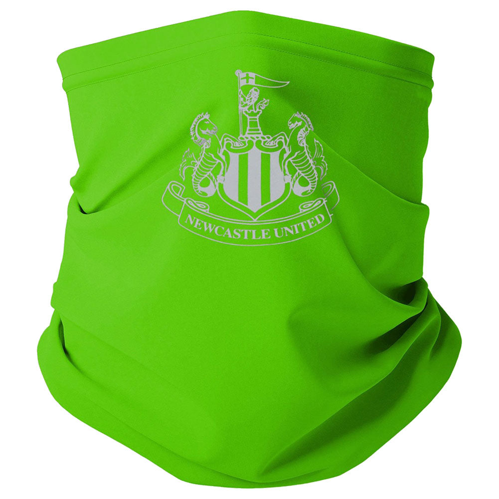 Newcastle United FC Reflective Snood Green - Officially licensed merchandise.