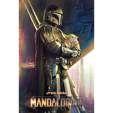 Star Wars: The Mandalorian Poster Clan Of Two 148 - Officially licensed merchandise.