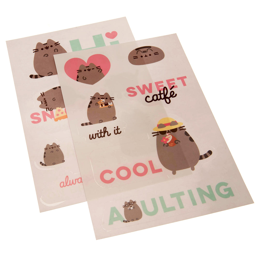 Pusheen Tech Stickers - Officially licensed merchandise.