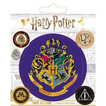 Harry Potter Stickers Hogwarts - Officially licensed merchandise.