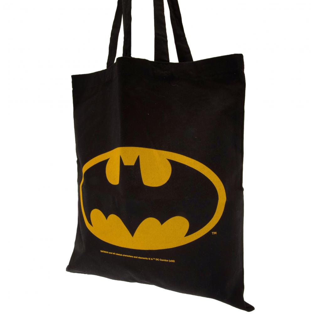 Batman Canvas Tote Bag - Officially licensed merchandise.