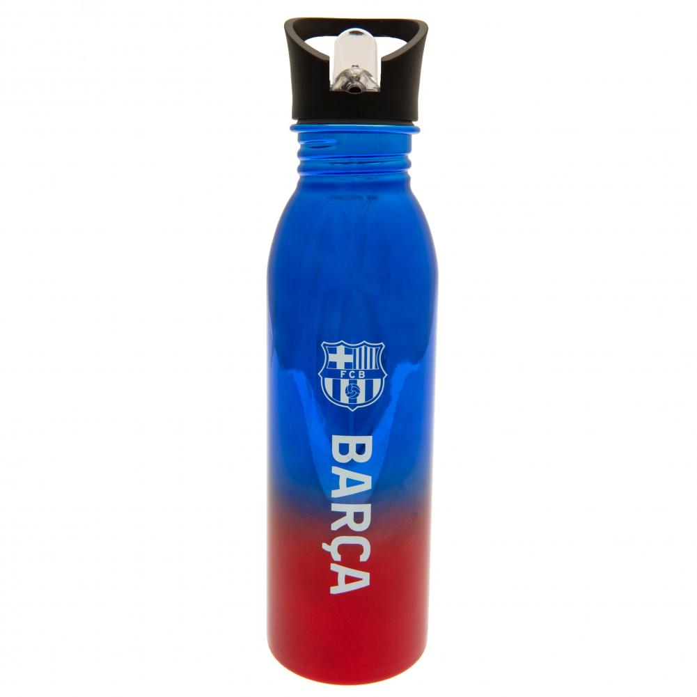 FC Barcelona UV Metallic Drinks Bottle - Officially licensed merchandise.