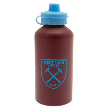 West Ham United FC Aluminium Drinks Bottle MT - Officially licensed merchandise.