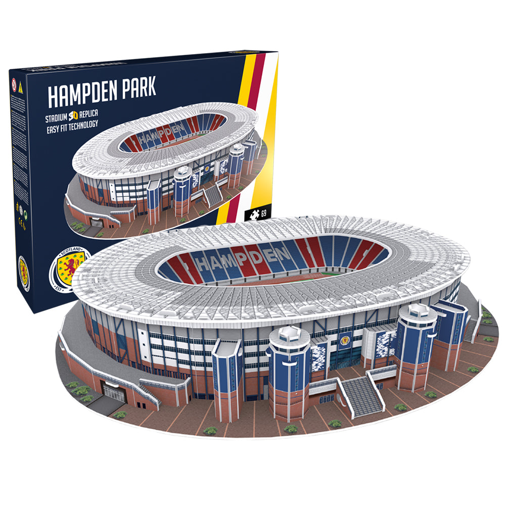 Scottish FA 3D Stadium Puzzle - Officially licensed merchandise.