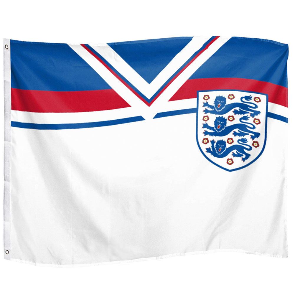 England FA Giant Flag 1982 Retro - Officially licensed merchandise.