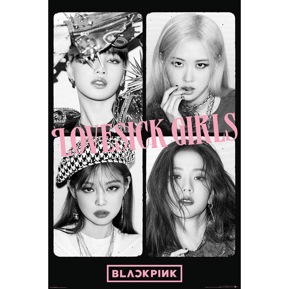 Blackpink Poster Lovesick 151 - Officially licensed merchandise.