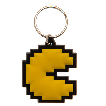 Pac-Man PVC Keyring Pixel - Officially licensed merchandise.