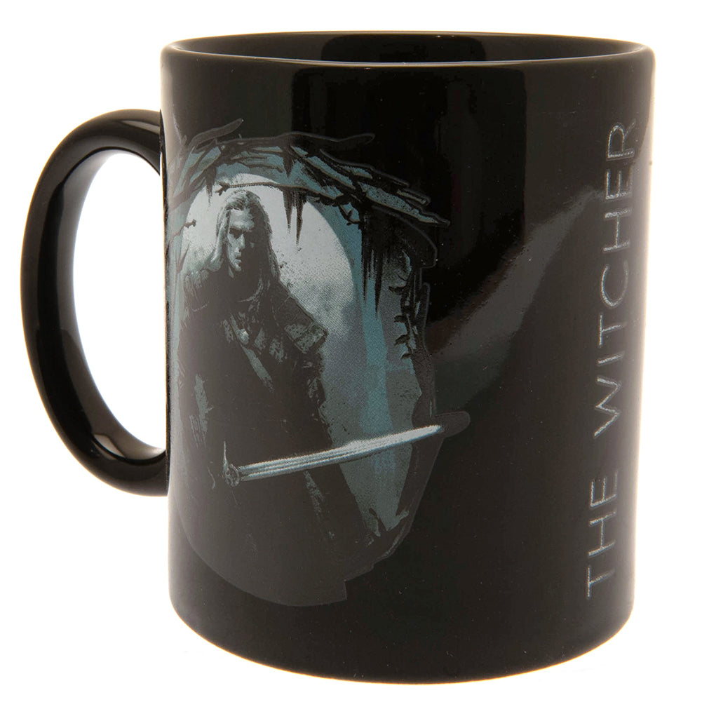 The Witcher Mug & Coaster Set - Officially licensed merchandise.