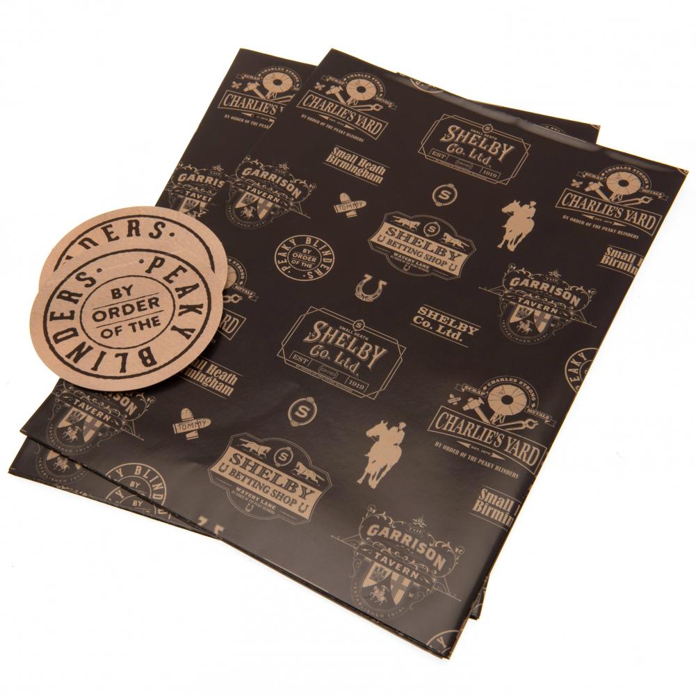 Peaky Blinders Gift Wrap - Officially licensed merchandise.