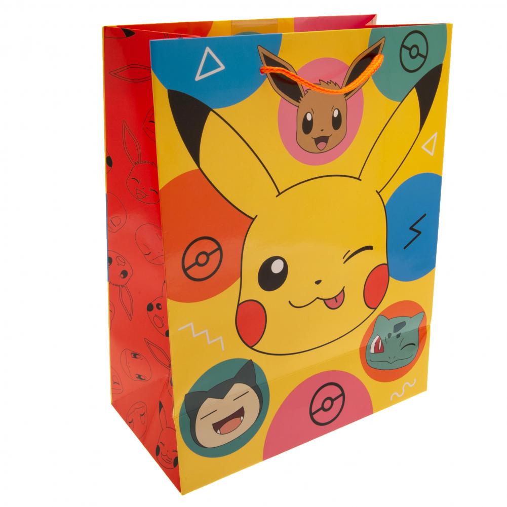 Pokemon Gift Bag Medium - Officially licensed merchandise.