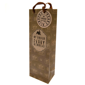 Peaky Blinders Bottle Gift Bag - Officially licensed merchandise.