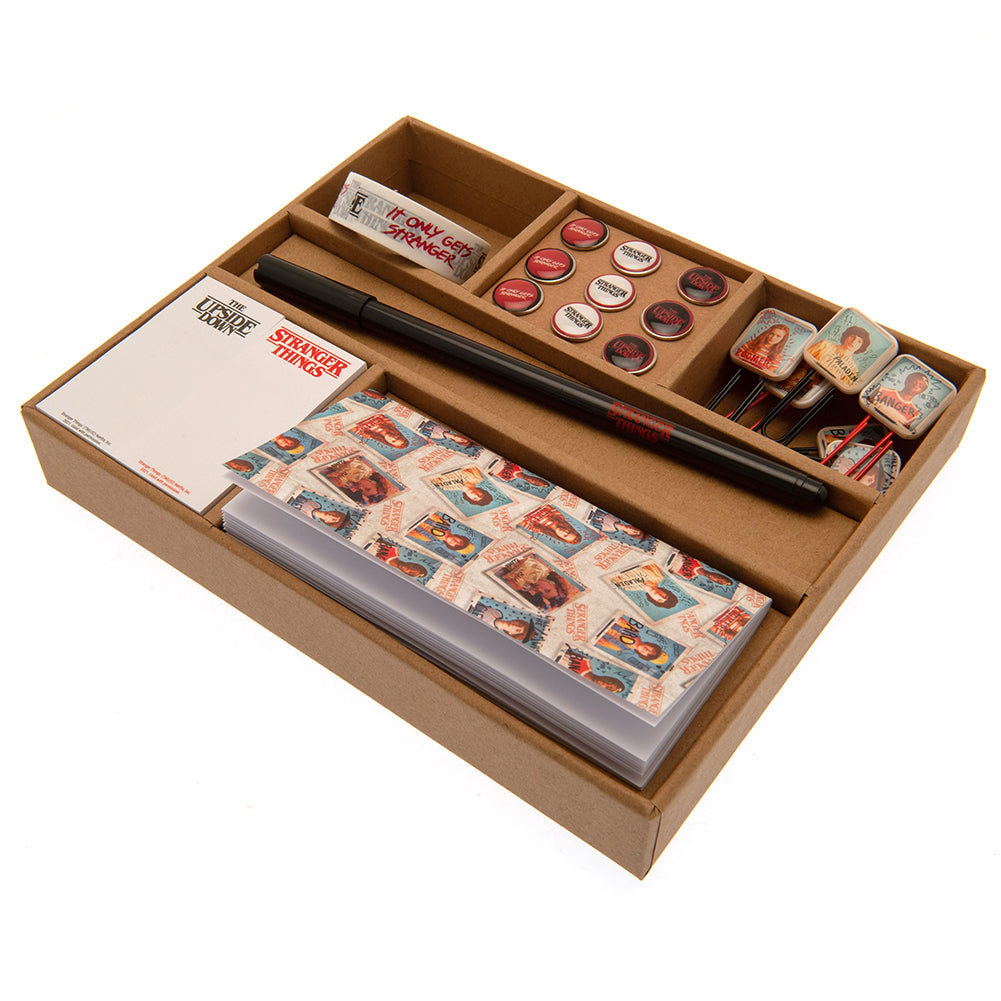 Stranger Things Premium Stationery Set - Officially licensed merchandise.