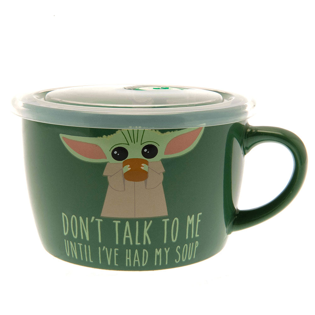 Star Wars: The Mandalorian Soup & Snack Mug - Officially licensed merchandise.