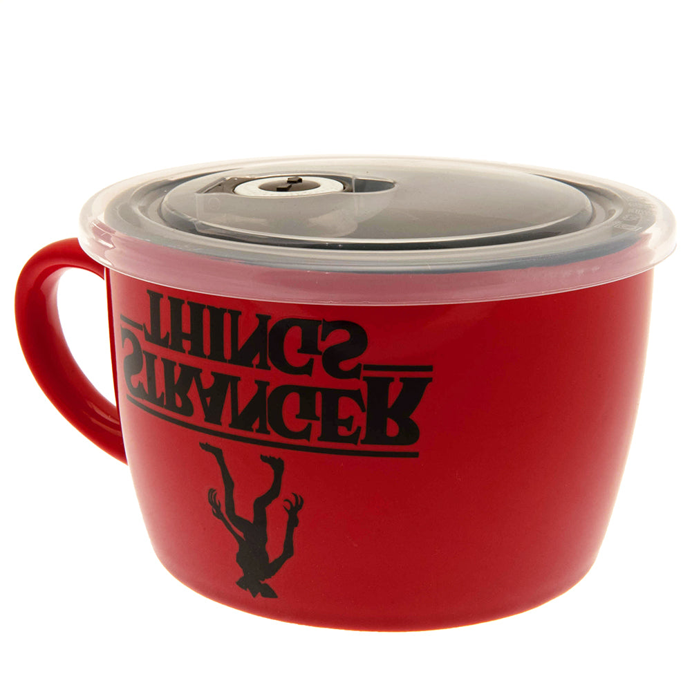 Stranger Things Soup & Snack Mug - Officially licensed merchandise.