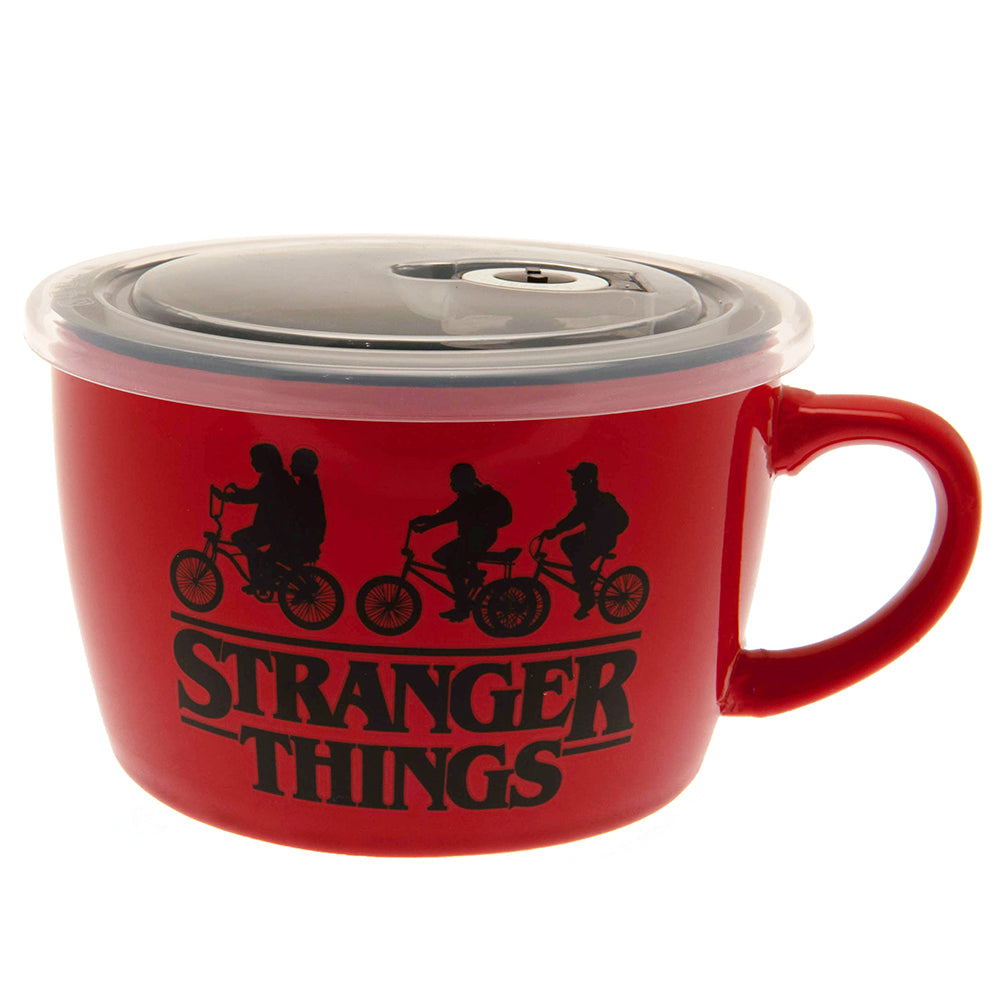 Stranger Things Soup & Snack Mug - Officially licensed merchandise.