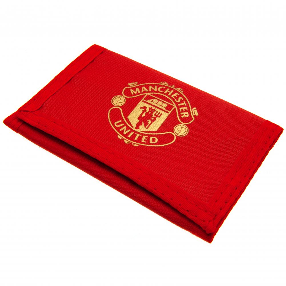 Manchester United FC Nylon Wallet CR - Officially licensed merchandise.