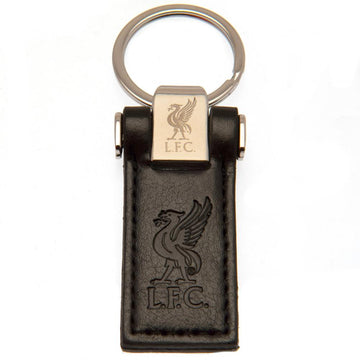 Liverpool FC Leather Key Fob - Officially licensed merchandise.