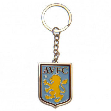 Aston Villa FC Keyring - Officially licensed merchandise.