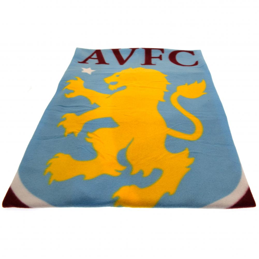 Aston Villa FC Fleece Blanket PL - Officially licensed merchandise.