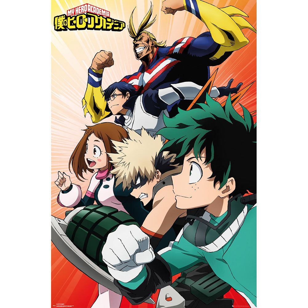 My Hero Academia Poster Heroes 219 - Officially licensed merchandise.