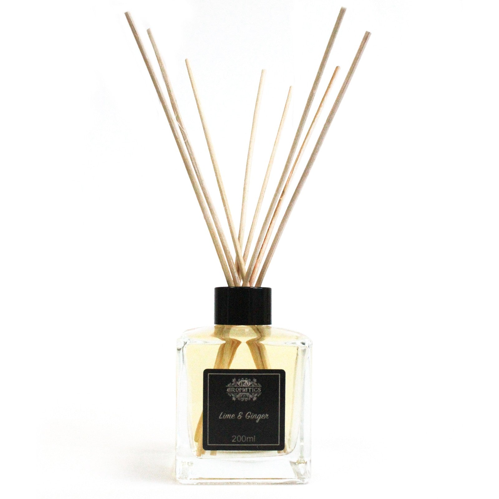 200ml Lime & Ginger Essential Oil Reed Diffuser-