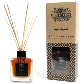 200ml Patchouli Essential Oil Reed Diffuser - £37.0 - 