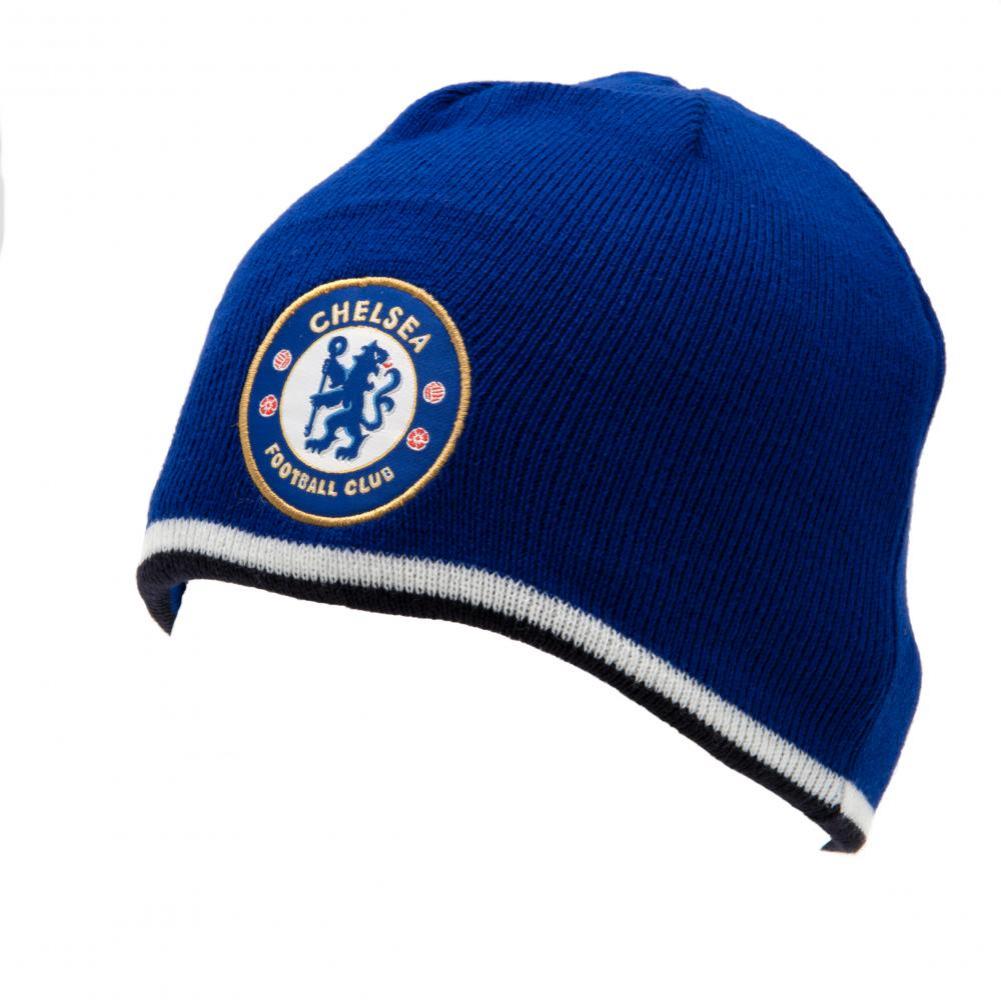 Chelsea FC Reversible Beanie - Officially licensed merchandise.