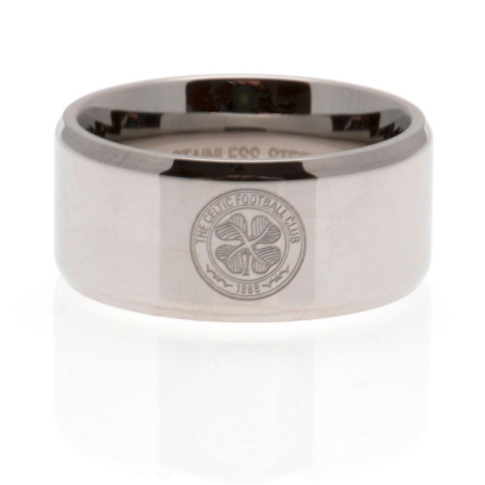 Celtic FC Band Ring Medium - Officially licensed merchandise.