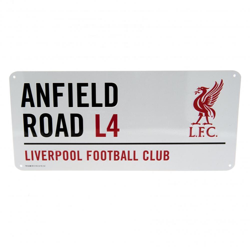 Liverpool FC Street Sign - Officially licensed merchandise.