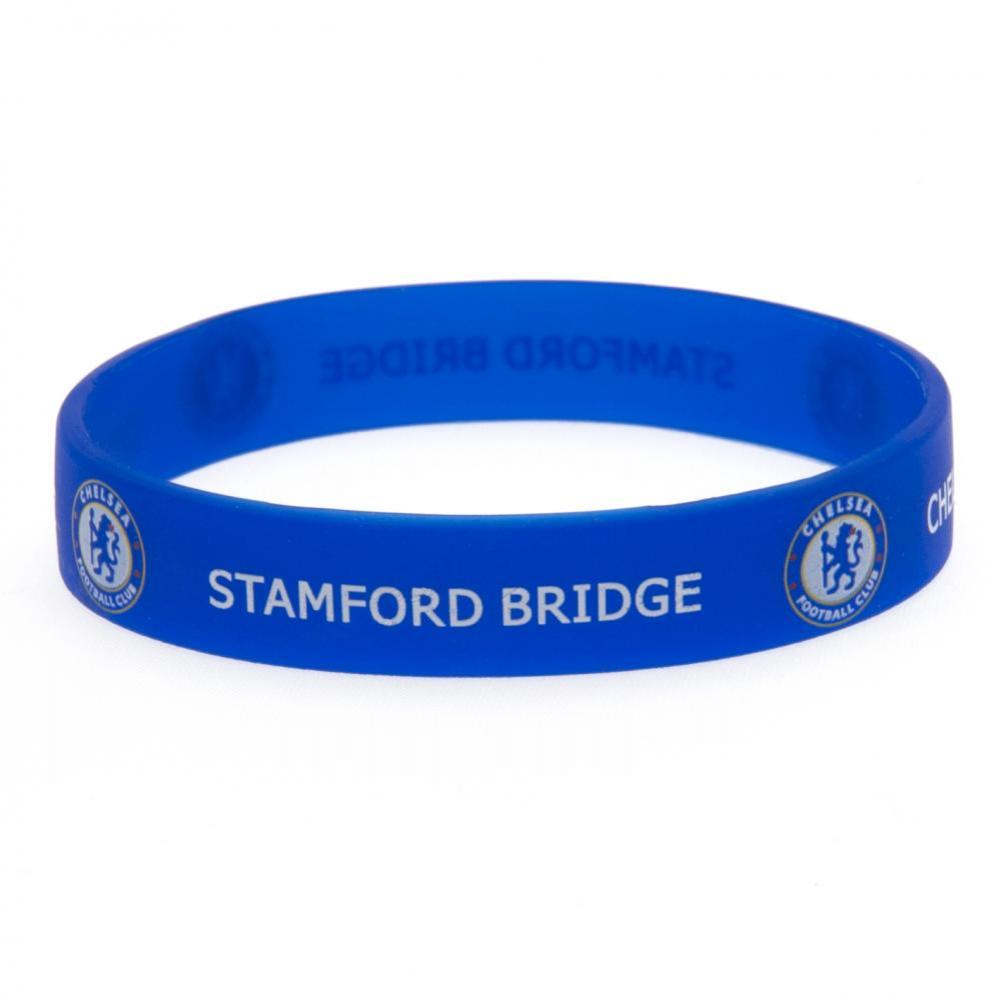 Chelsea FC Silicone Wristband - Officially licensed merchandise.